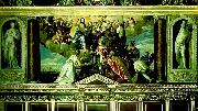Paolo  Veronese doge sebastiano venier,s thanksgiving for the battle of lepanto Spain oil painting artist